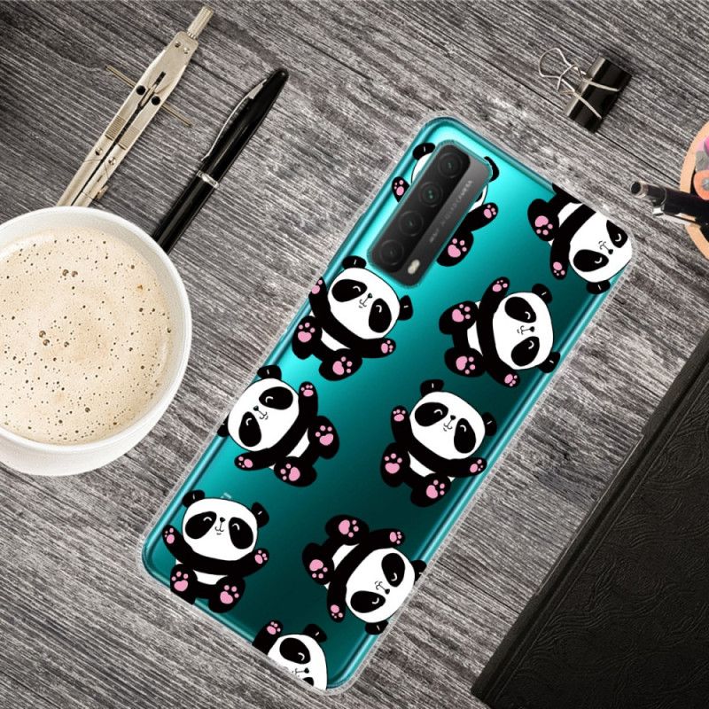 Coque Huawei P Smart 2021 Transparente Pandas Have Fun