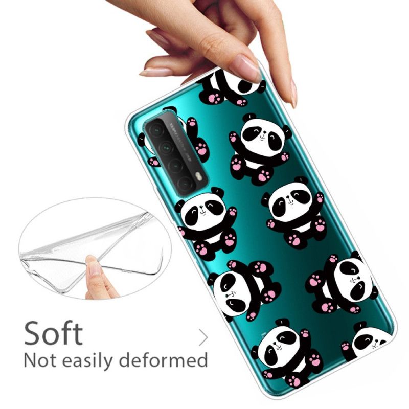 Coque Huawei P Smart 2021 Transparente Pandas Have Fun