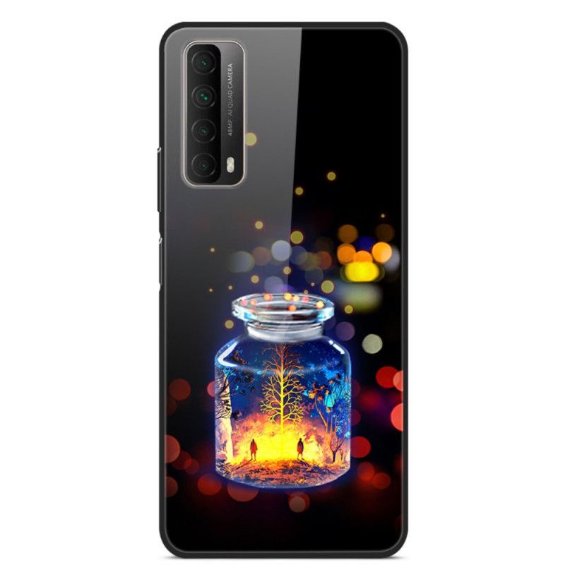 Coque Huawei P Smart 2021 Verre Trempé Bouteille De Souhaits