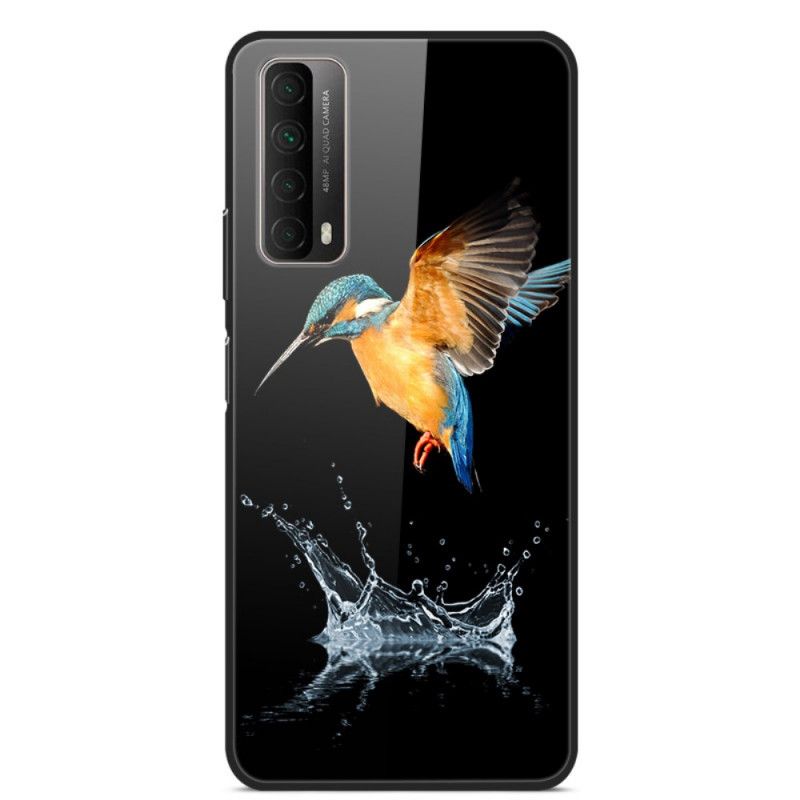 Coque Huawei P Smart 2021 Verre Trempé Oiseau Couronne