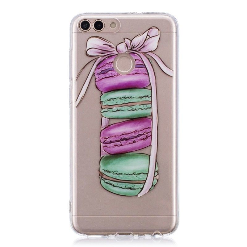 Coque Huawei P Smart Macarons Gourmands