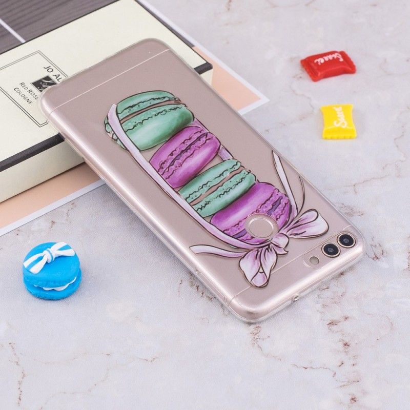 Coque Huawei P Smart Macarons Gourmands