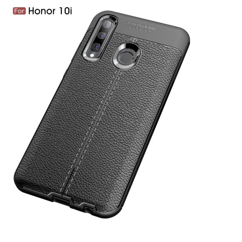 Coque Huawei P Smart Plus 2019 Effet Cuir Litchi