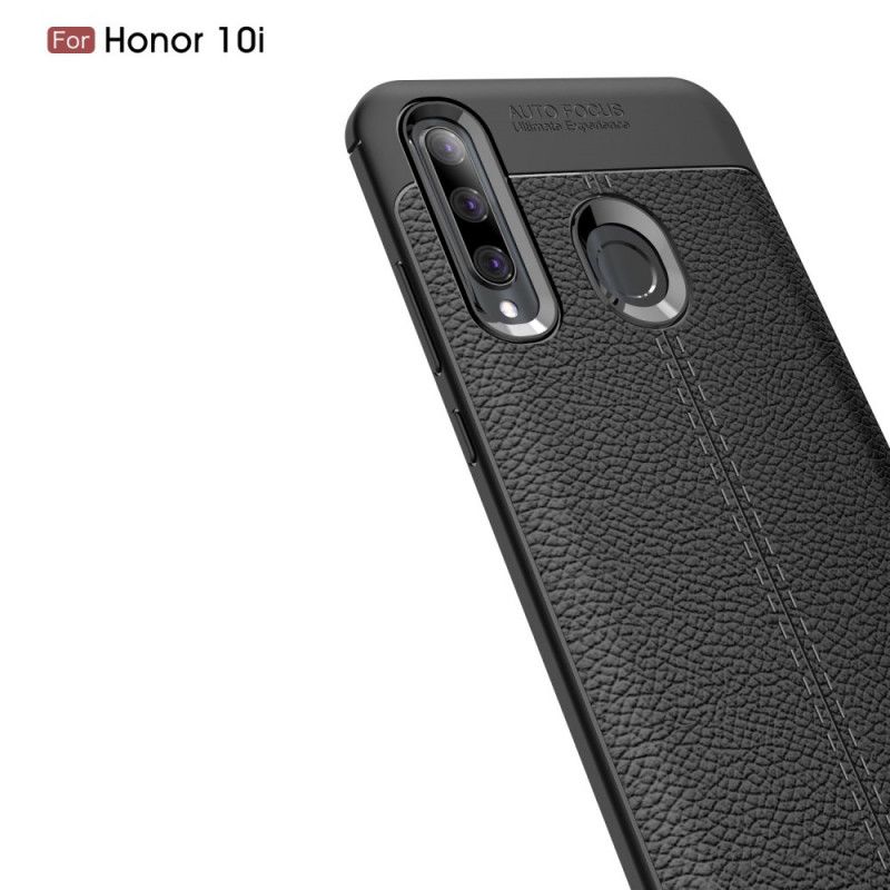 Coque Huawei P Smart Plus 2019 Effet Cuir Litchi