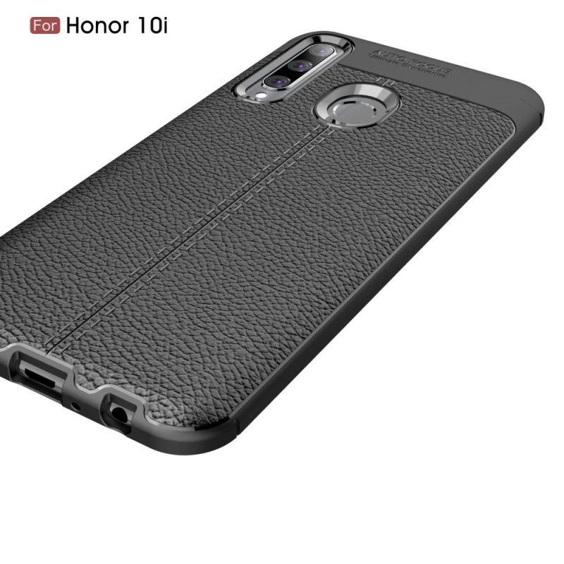 Coque Huawei P Smart Plus 2019 Effet Cuir Litchi