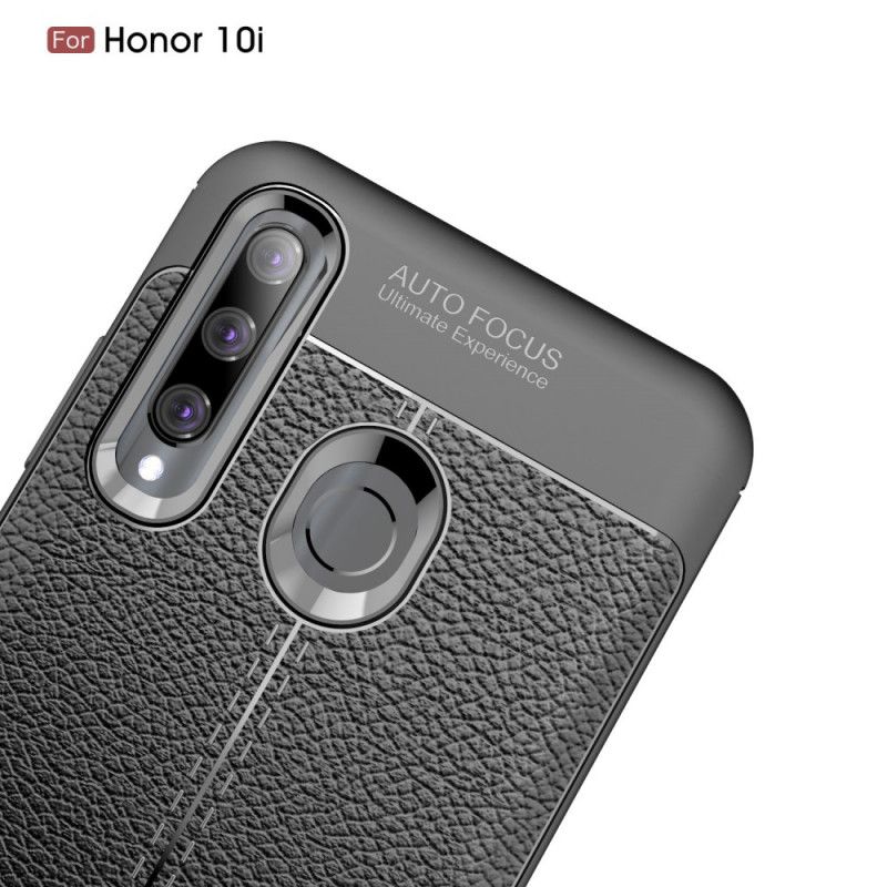 Coque Huawei P Smart Plus 2019 Effet Cuir Litchi