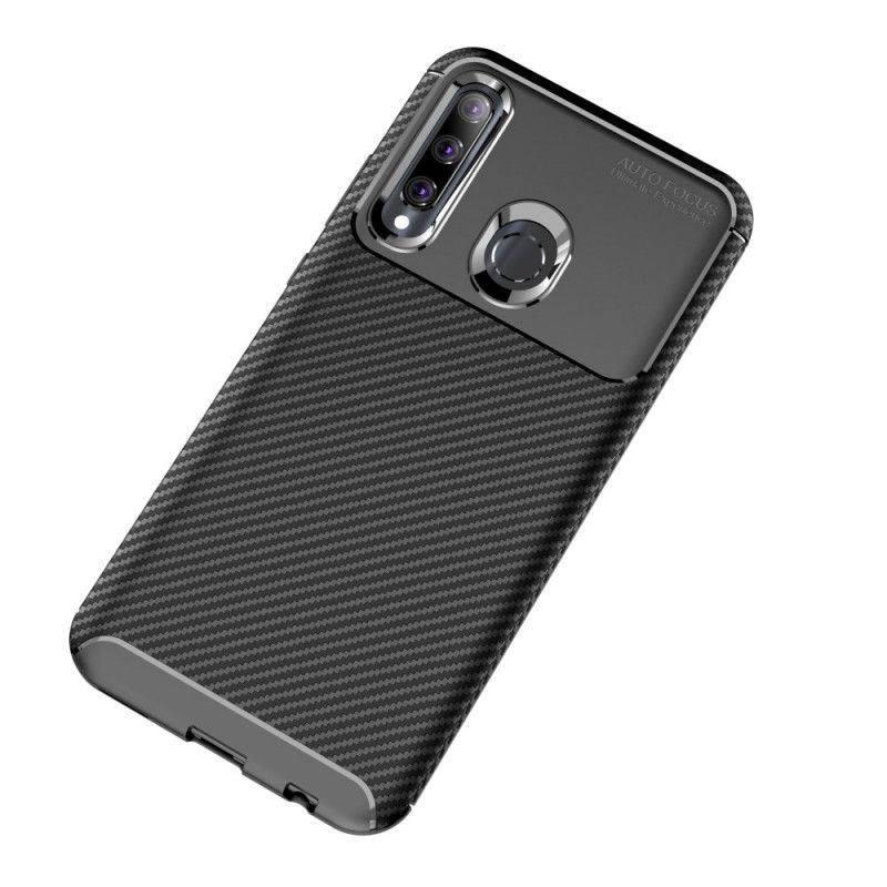 Coque Huawei P Smart Plus 2019 Flexible Texture Fibre Carbone