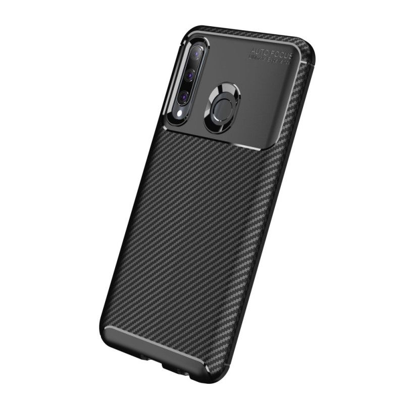 Coque Huawei P Smart Plus 2019 Flexible Texture Fibre Carbone