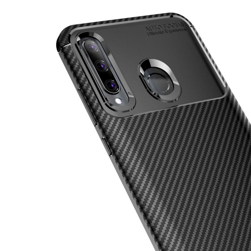 Coque Huawei P Smart Plus 2019 Flexible Texture Fibre Carbone