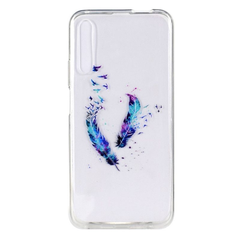 Coque Huawei P Smart Pro / Honor 9x Pro Plumes