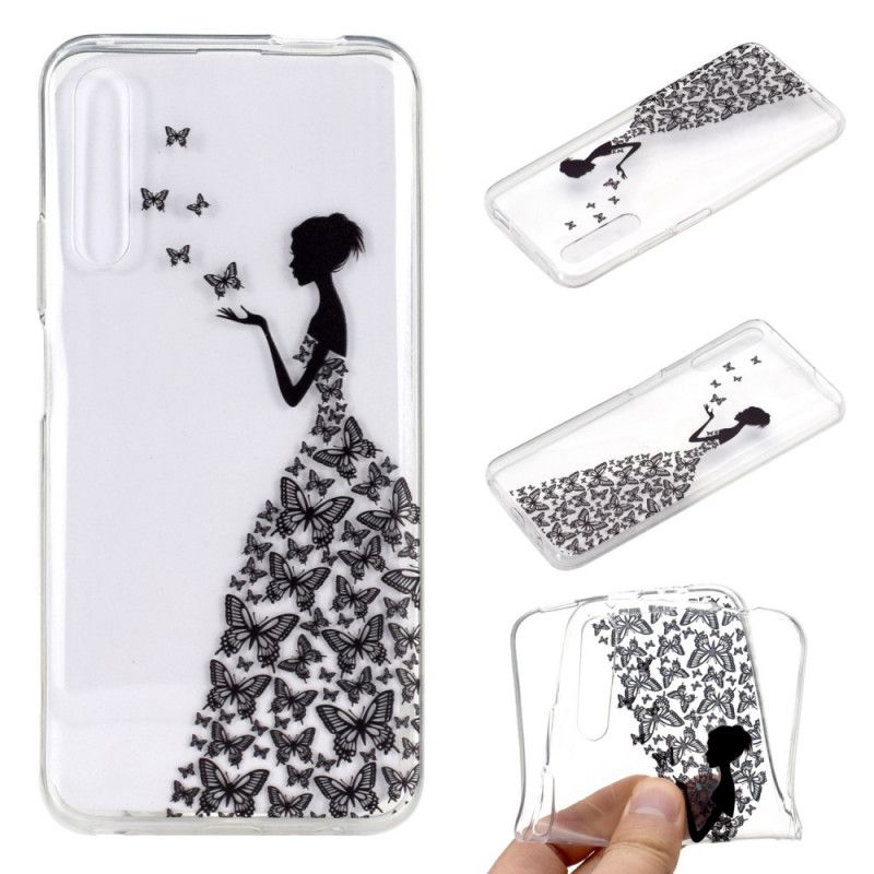 Coque Huawei P Smart Pro / Honor 9x Pro Robe Papillons