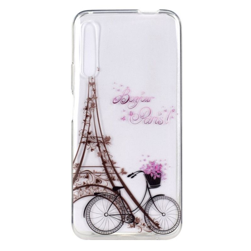 Coque Huawei P Smart Pro / Honor 9x Pro Transparente Bonjour Paris