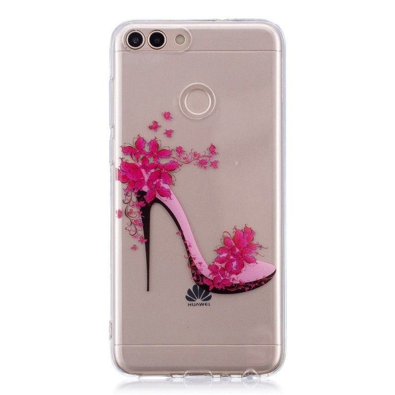 Coque Huawei P Smart Transparente Escarpins Solitaires