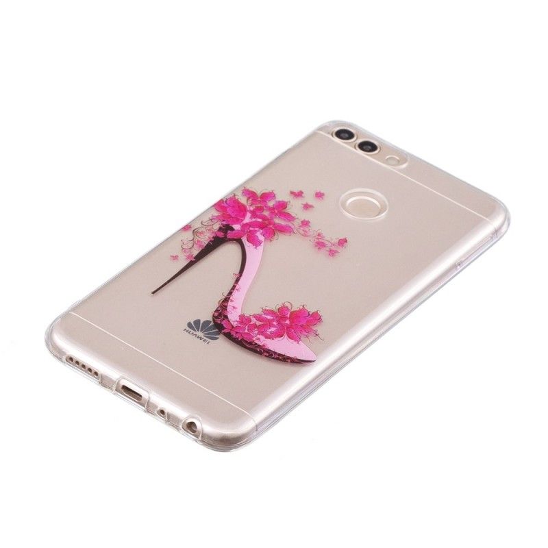 Coque Huawei P Smart Transparente Escarpins Solitaires