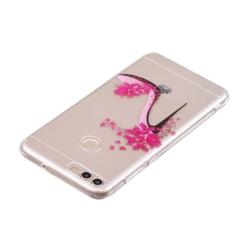 Coque Huawei P Smart Transparente Escarpins Solitaires