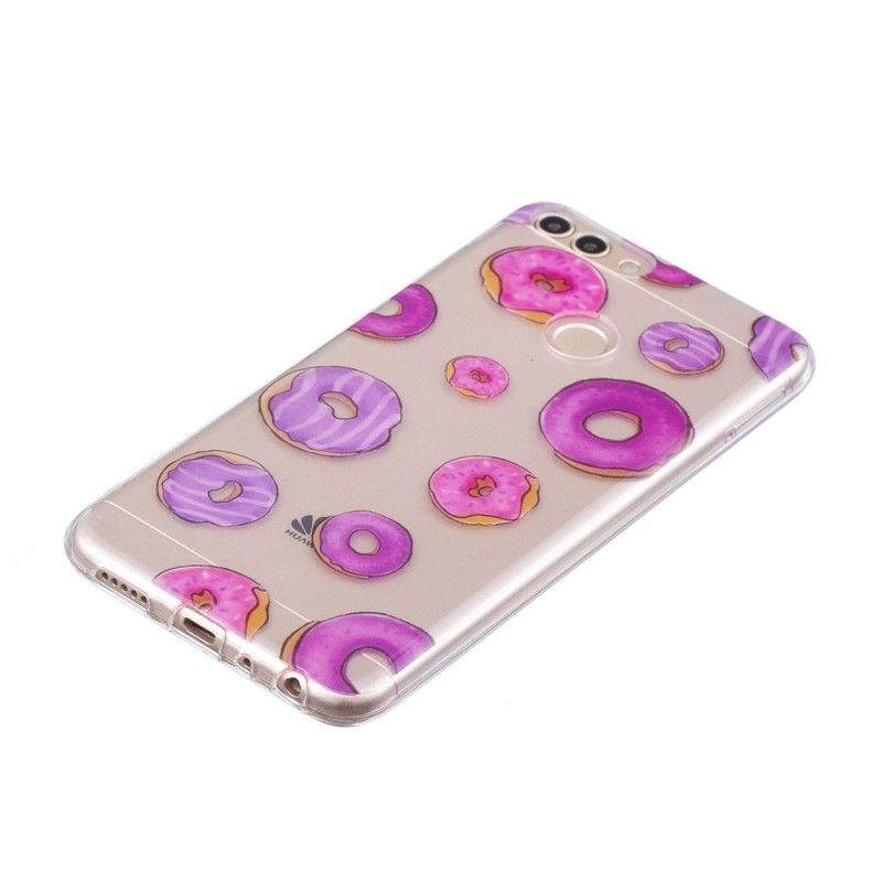 Coque Huawei P Smart Transparente Fan De Donuts