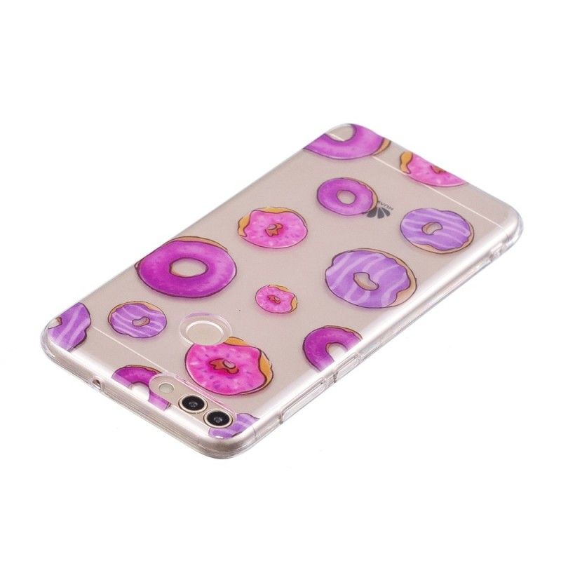 Coque Huawei P Smart Transparente Fan De Donuts