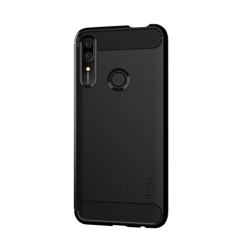 Coque Huawei P Smart Z / Honor 9x Fibre Carbone Brossée Mofi