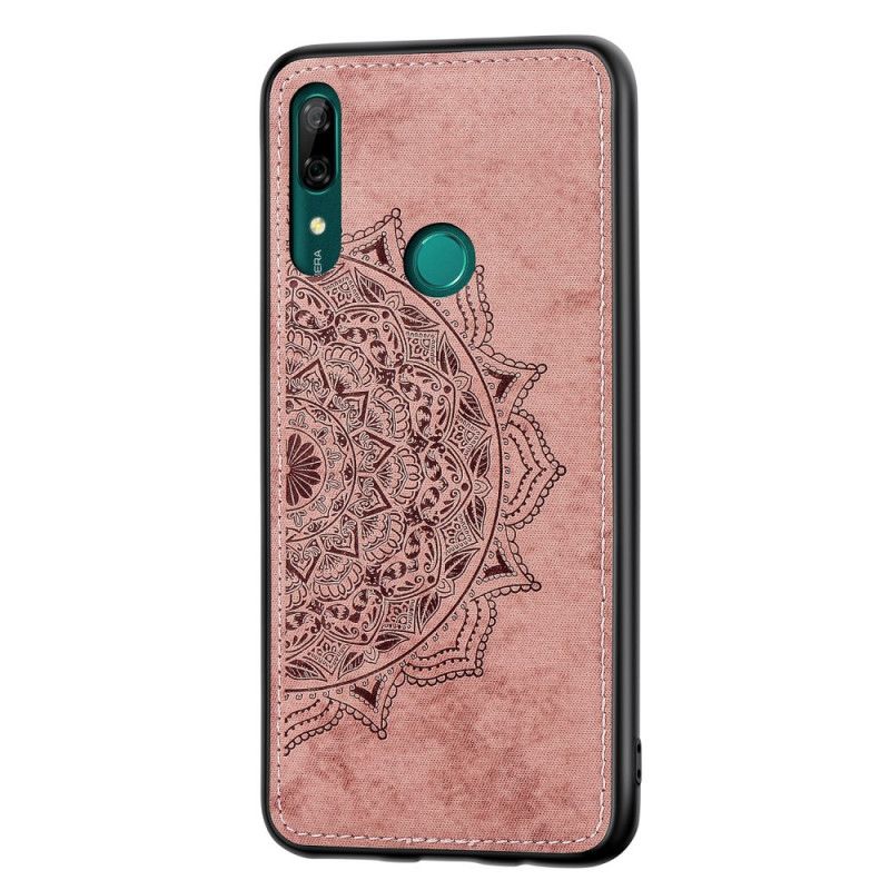 Coque Huawei P Smart Z / Honor 9x Texture Tissu Et Mandala