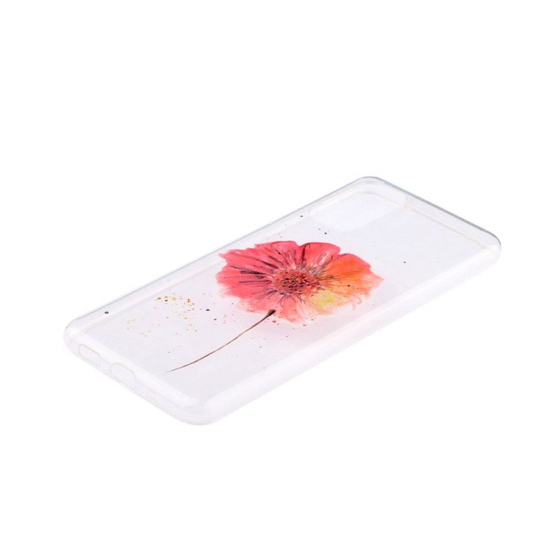 Coque Huawei P140 Transparente Coquelicot Aquarell