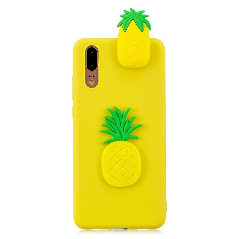 Coque Huawei P20 3d Ananas