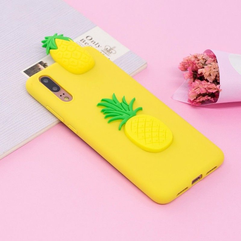 Coque Huawei P20 3d Ananas