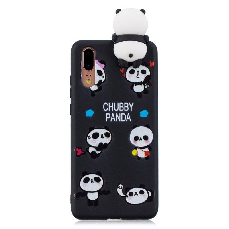 Coque Huawei P20 Chuba Panda 3d