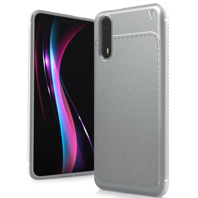 Coque Huawei P20 Effet Cuir Premium