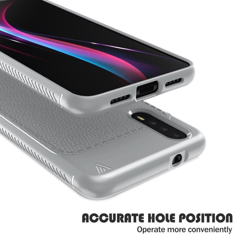 Coque Huawei P20 Effet Cuir Premium