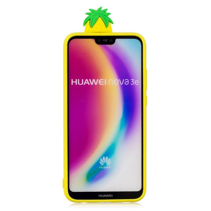 Coque Huawei P20 Lite 3d Ananas