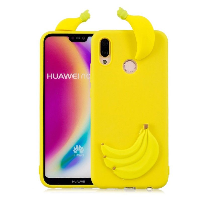 Coque Huawei P20 Lite 3d Banane