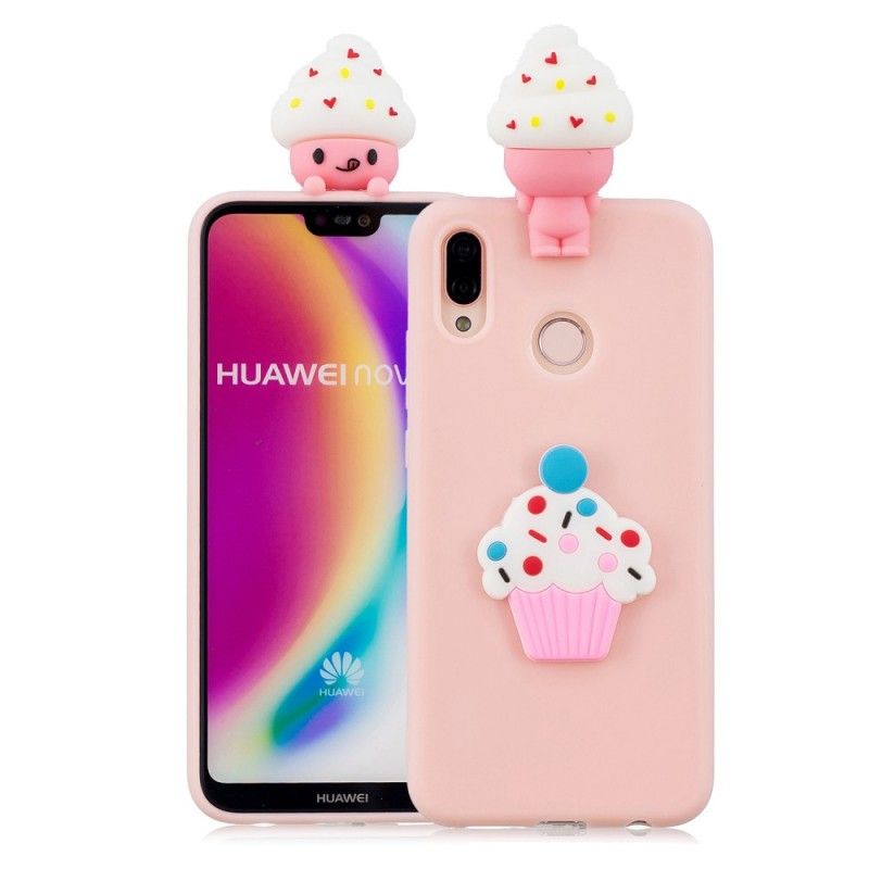 Coque Huawei P20 Lite 3d Cup Cake