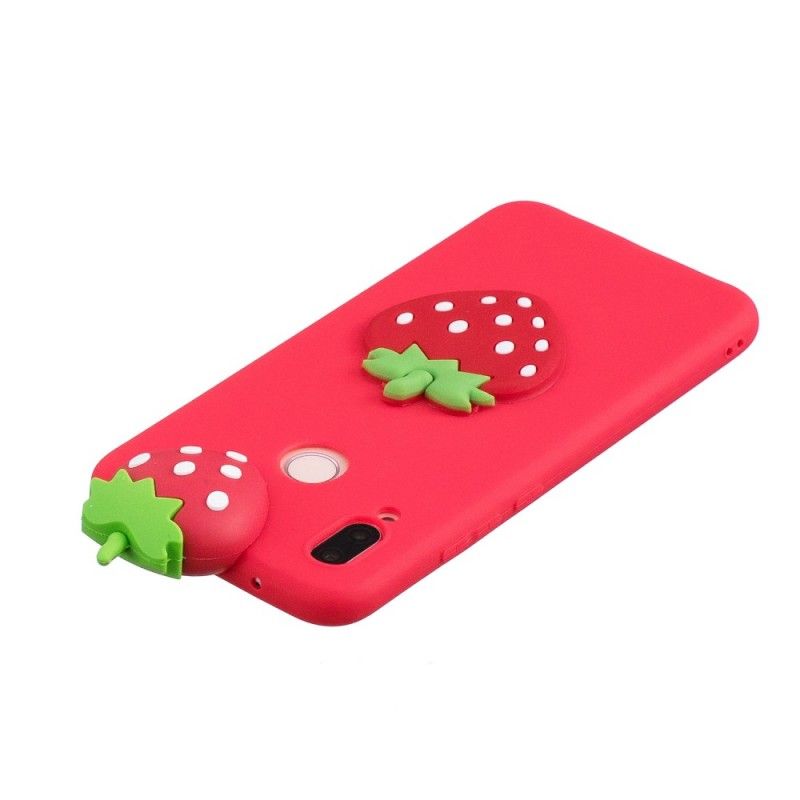 Coque Huawei P20 Lite 3d Fraise