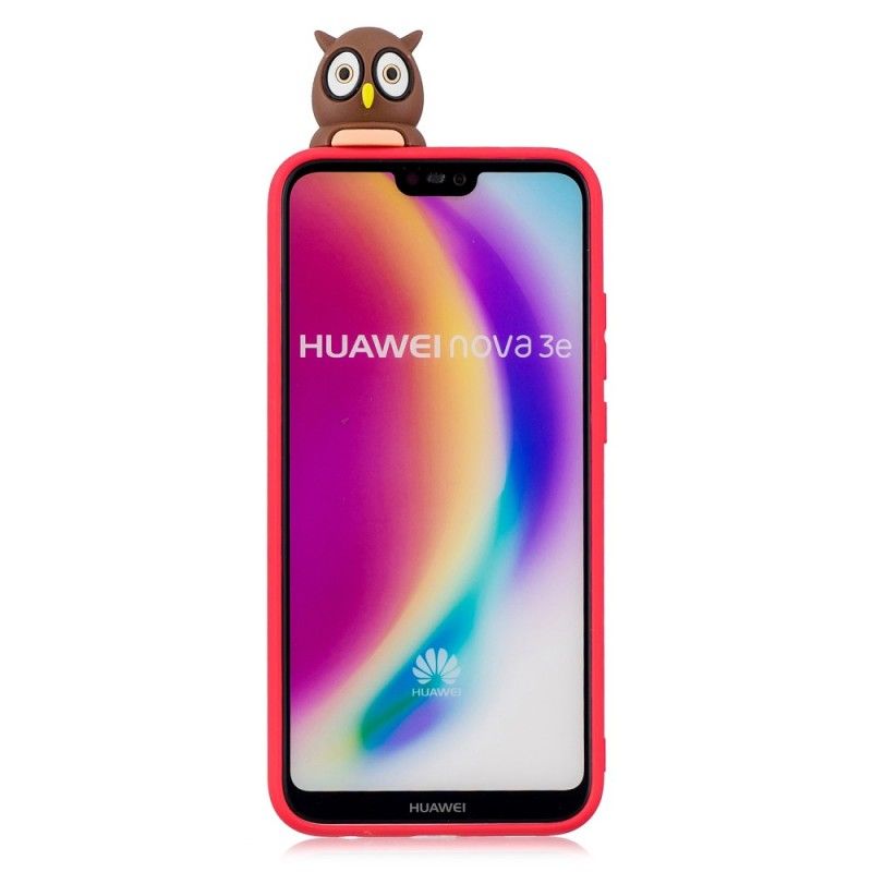 Coque Huawei P20 Lite 3d Miss Hibou