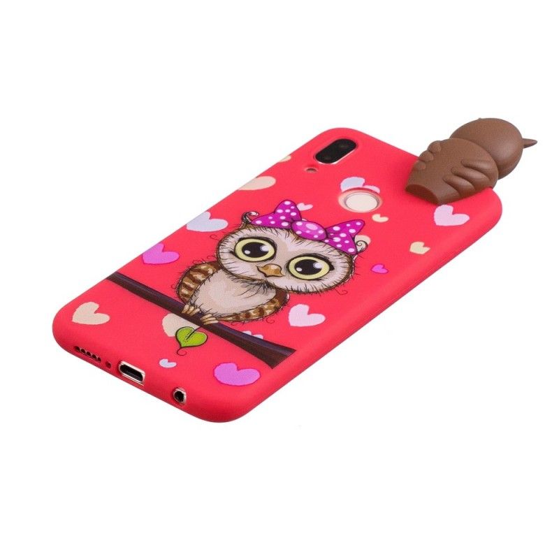 Coque Huawei P20 Lite 3d Miss Hibou