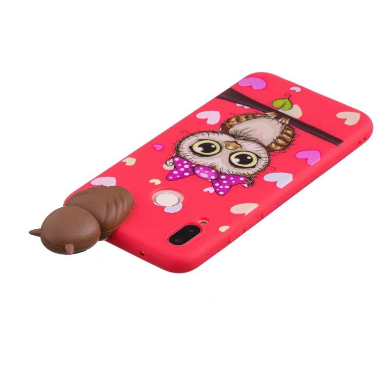 Coque Huawei P20 Lite 3d Miss Hibou