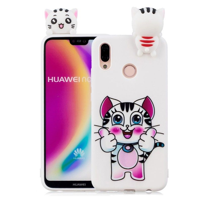 Coque Huawei P20 Lite 3d Mon Chat