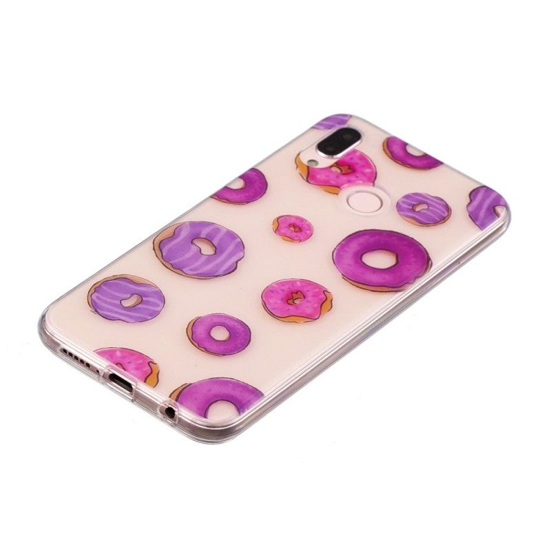 Coque Huawei P20 Lite Transparente Fan De Donuts