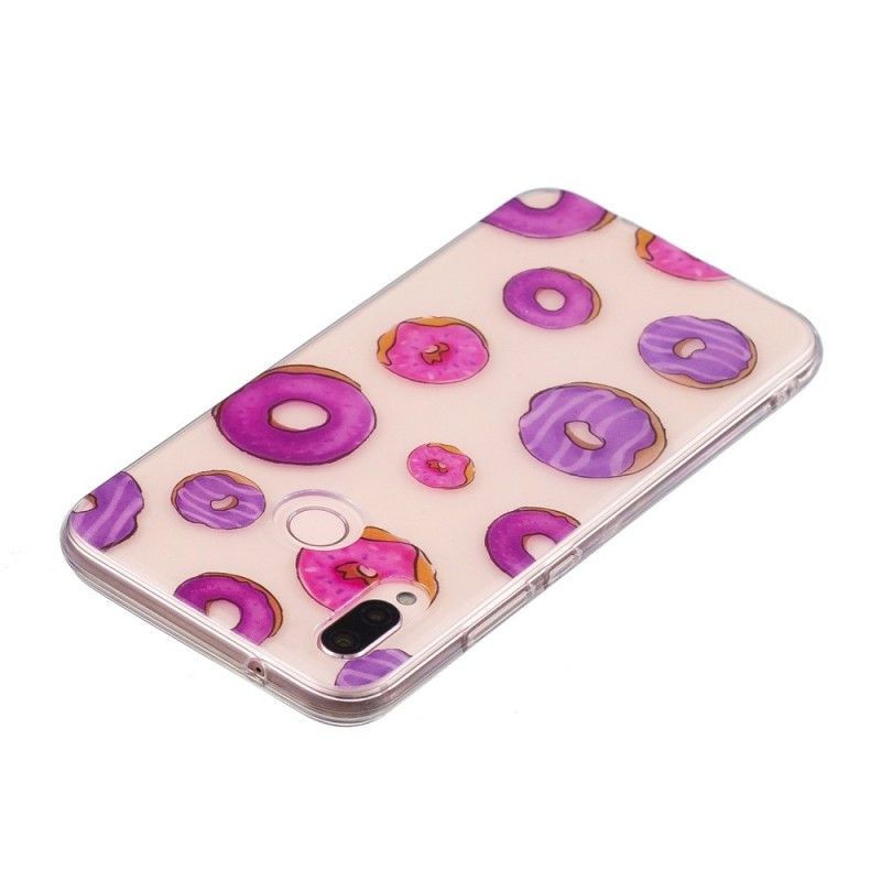 Coque Huawei P20 Lite Transparente Fan De Donuts