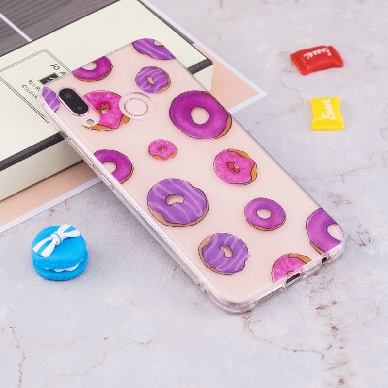 Coque Huawei P20 Lite Transparente Fan De Donuts