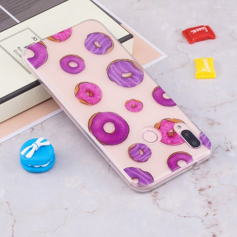 Coque Huawei P20 Lite Transparente Fan De Donuts