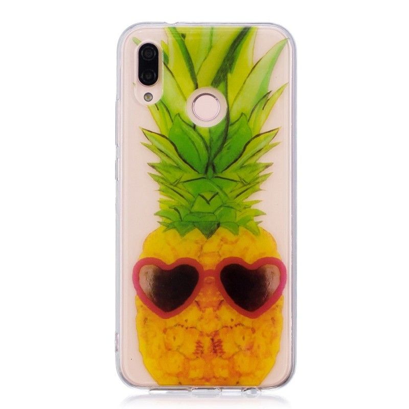 Coque Huawei P20 Lite Transparente Incognito Ananas