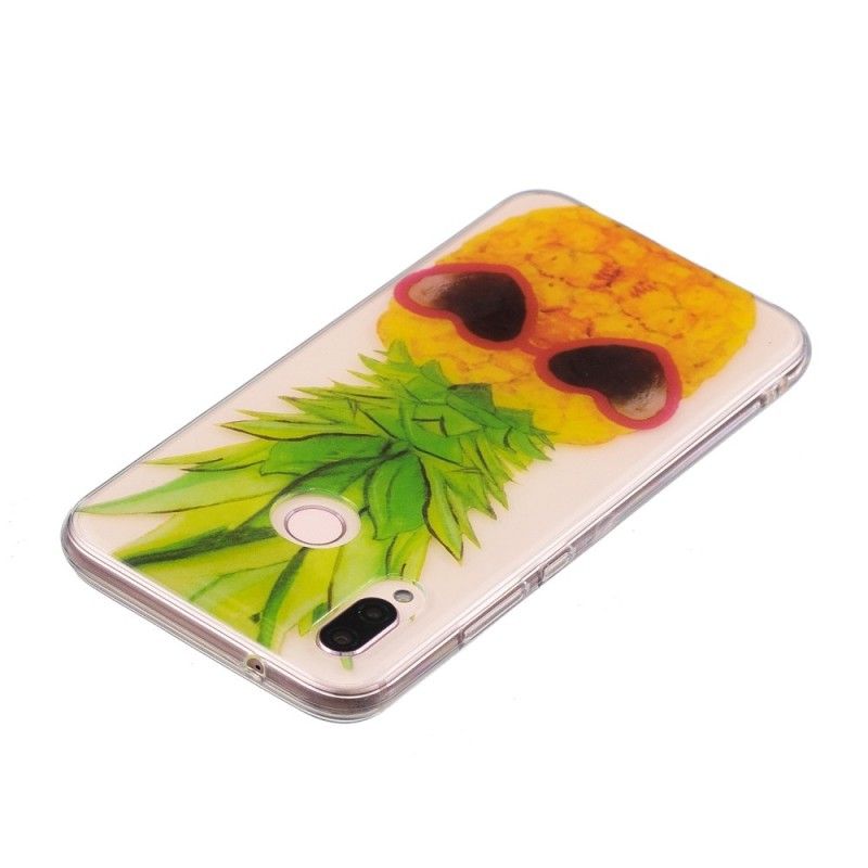 Coque Huawei P20 Lite Transparente Incognito Ananas