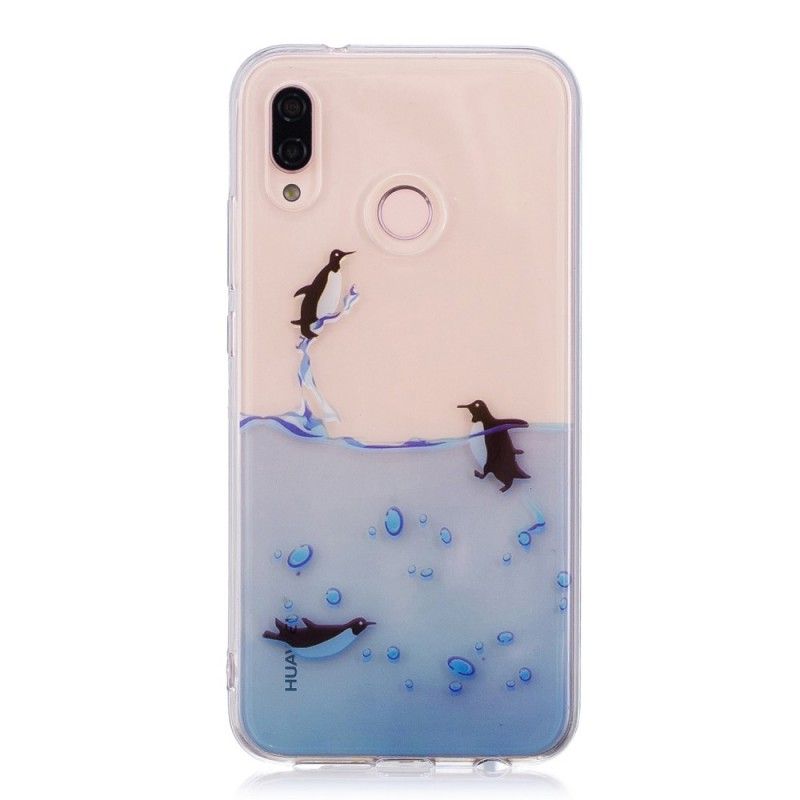 Coque Huawei P20 Lite Transparente Jeu De Pingouins