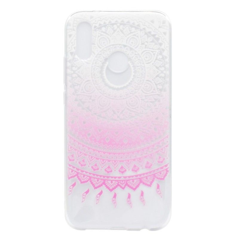 Coque Huawei P20 Lite Transparente Mandala Coloré