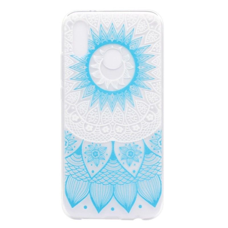 Coque Huawei P20 Lite Transparente Mandala Coloré