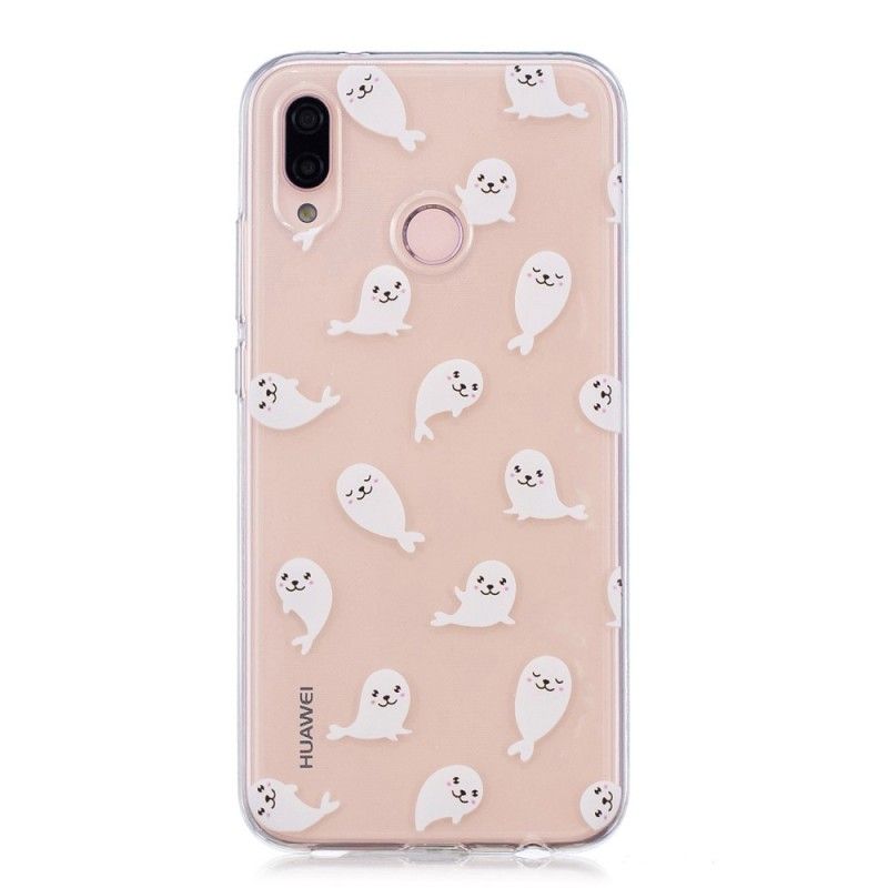 Coque Huawei P20 Lite Transparente Otaries Fun