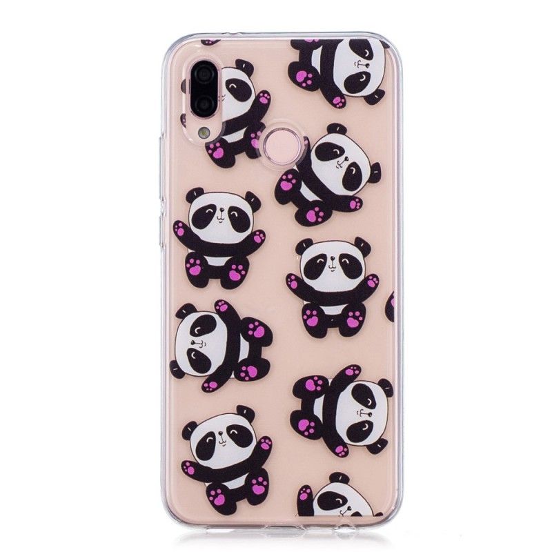 Coque Huawei P20 Lite Transparente Pandas Have Fun