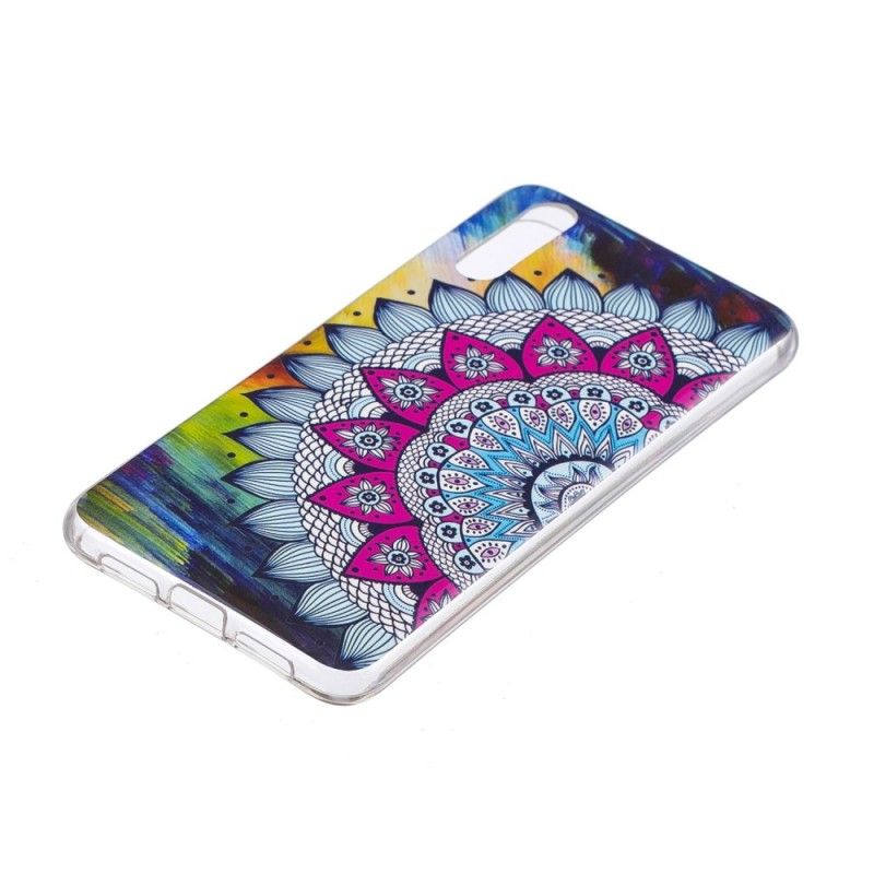 Coque Huawei P20 Mandala Coloré Fluorescente