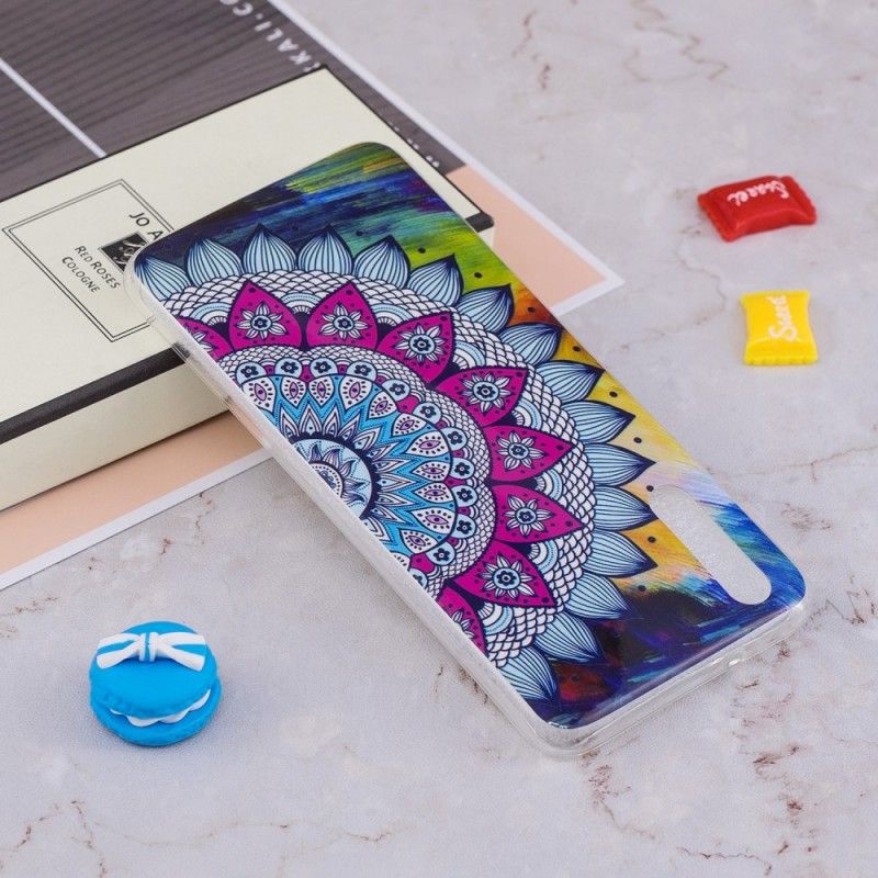 Coque Huawei P20 Mandala Coloré Fluorescente